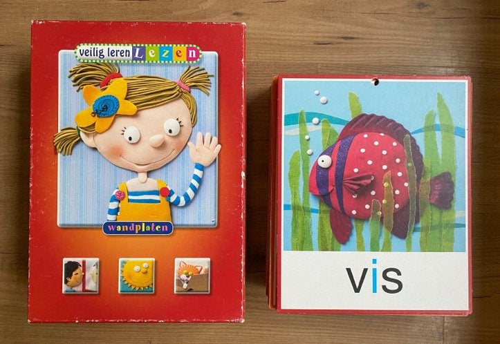 Wandplaten schoolplaten Veilig Leren Lezen, Boeken, Ophalen of Verzenden, Gelezen, Overige niveaus, Nederlands