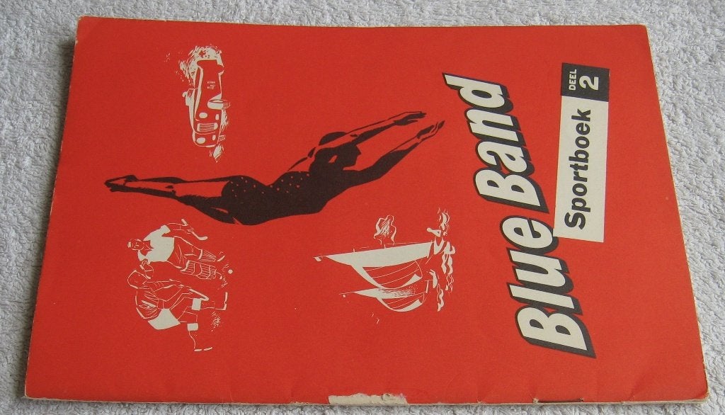 drie boekjes uit de serie BLUE BAND Sportboek, Ophalen of Verzenden, Gebruikt, Overige typen