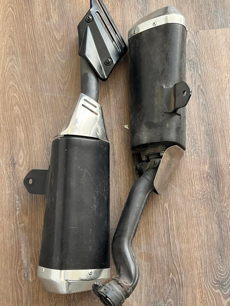 Originale uitlaat suzuki gsxr 1000 k7/k8 - Set, Ophalen of Verzenden, Gebruikt