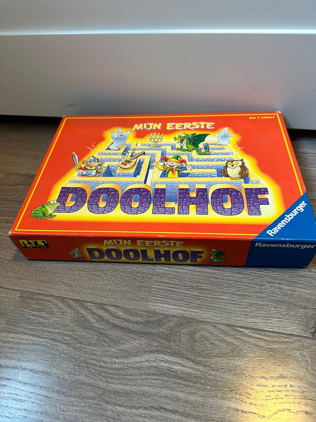 Mijn eerste doolhof , betoverde doolhof junior bordspel, Drie of vier spelers, Ophalen, Zo goed als nieuw