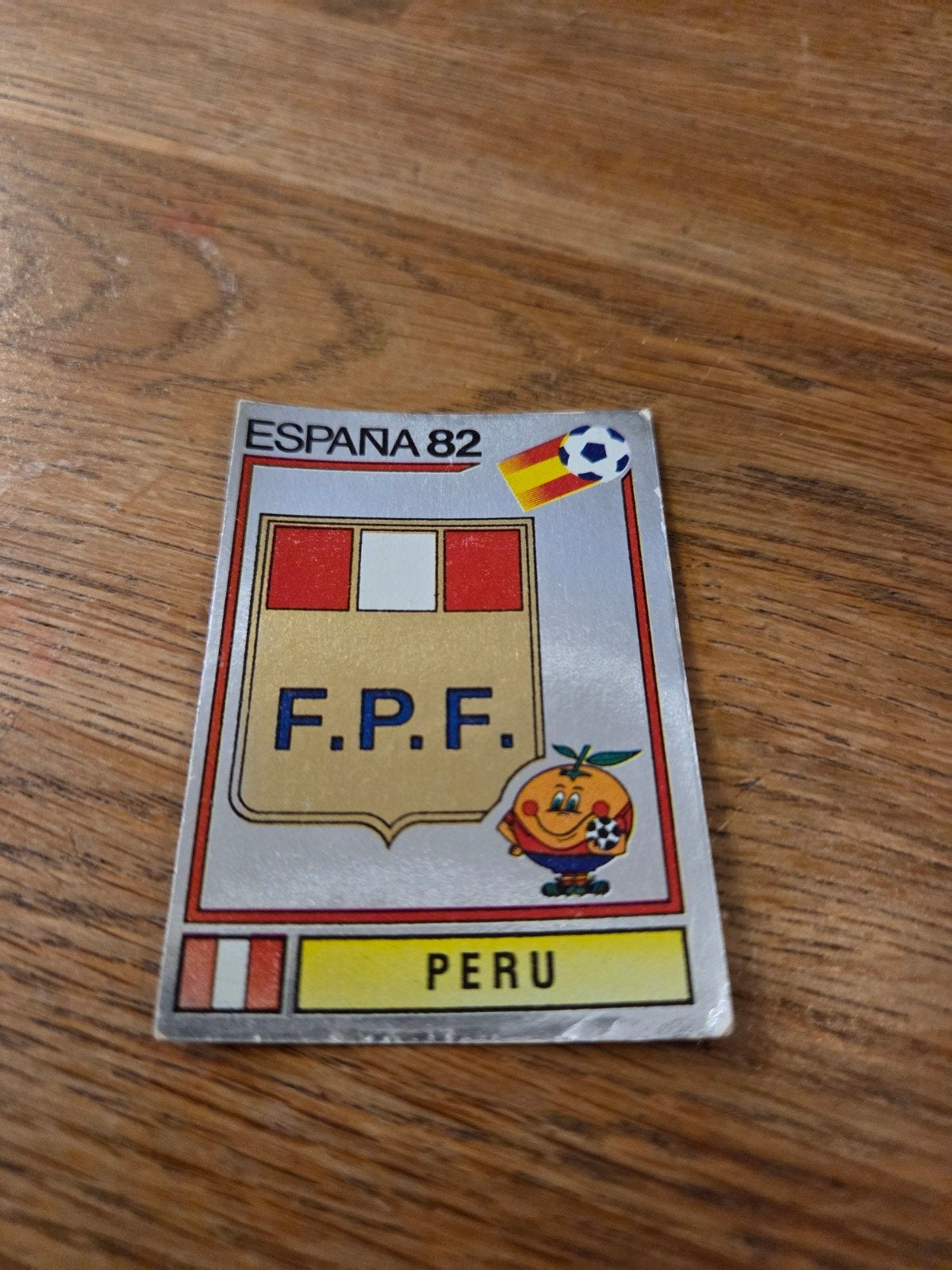 Panini WK 82, Verzamelen, Ophalen of Verzenden, Zo goed als nieuw, Buitenlandse clubs, Poster, Plaatje of Sticker