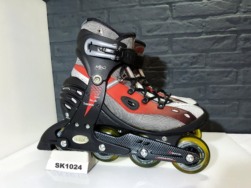 Roces DBL Skeelers Skates 4x80 80mm Wielen Maat 45, Nieuw, Inline skates 4 wielen, Dames, Verzenden