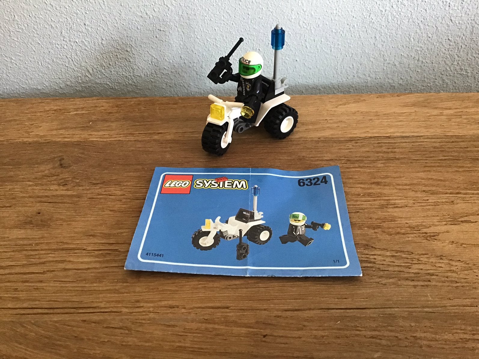 Lego System Police 6324 - Chopper Cop, Ophalen of Verzenden, Gebruikt