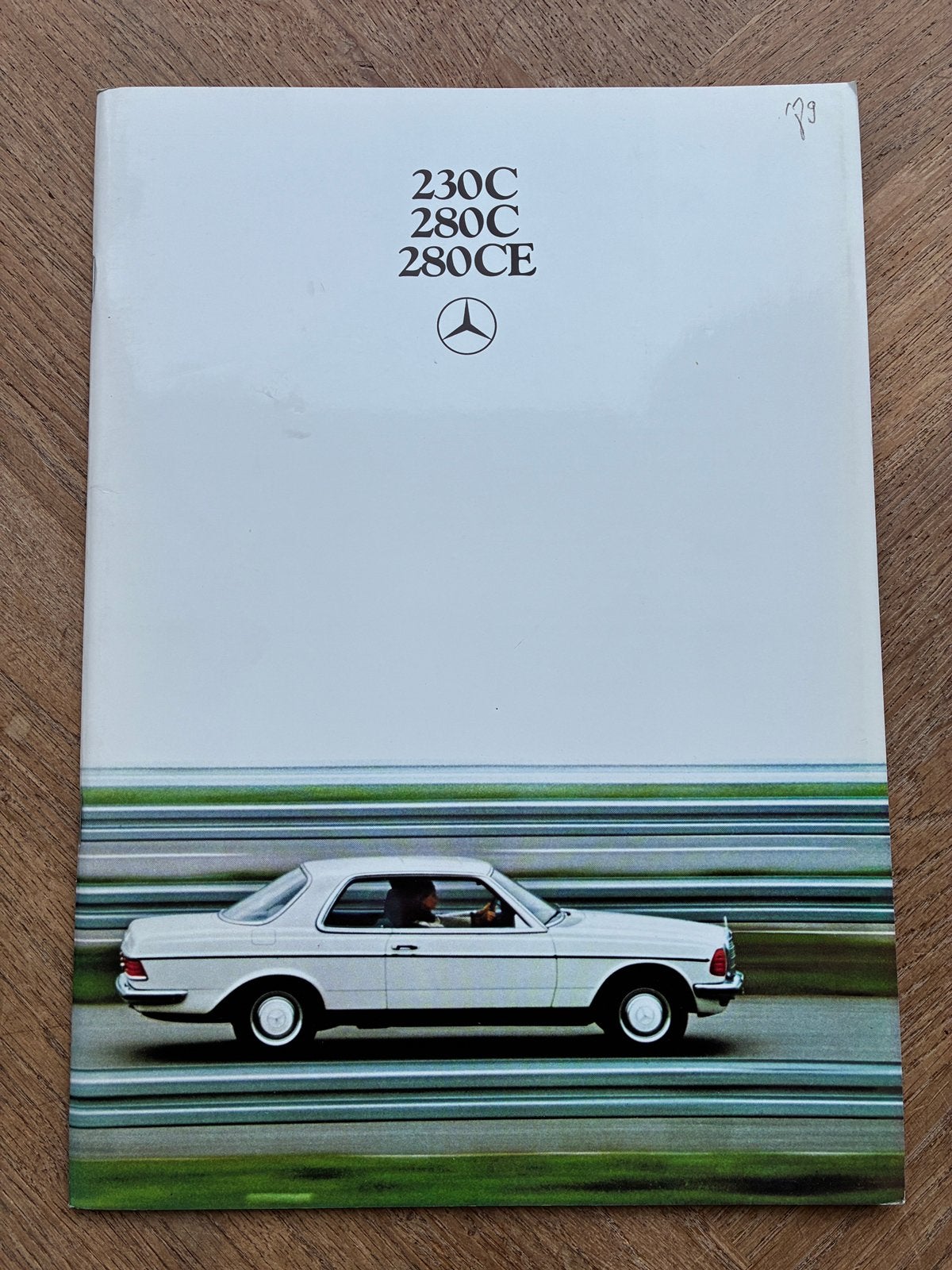 Mercedes-Benz W123 Coupé C123 brochure 5/79, Verzenden, Zo goed als nieuw, Mercedes