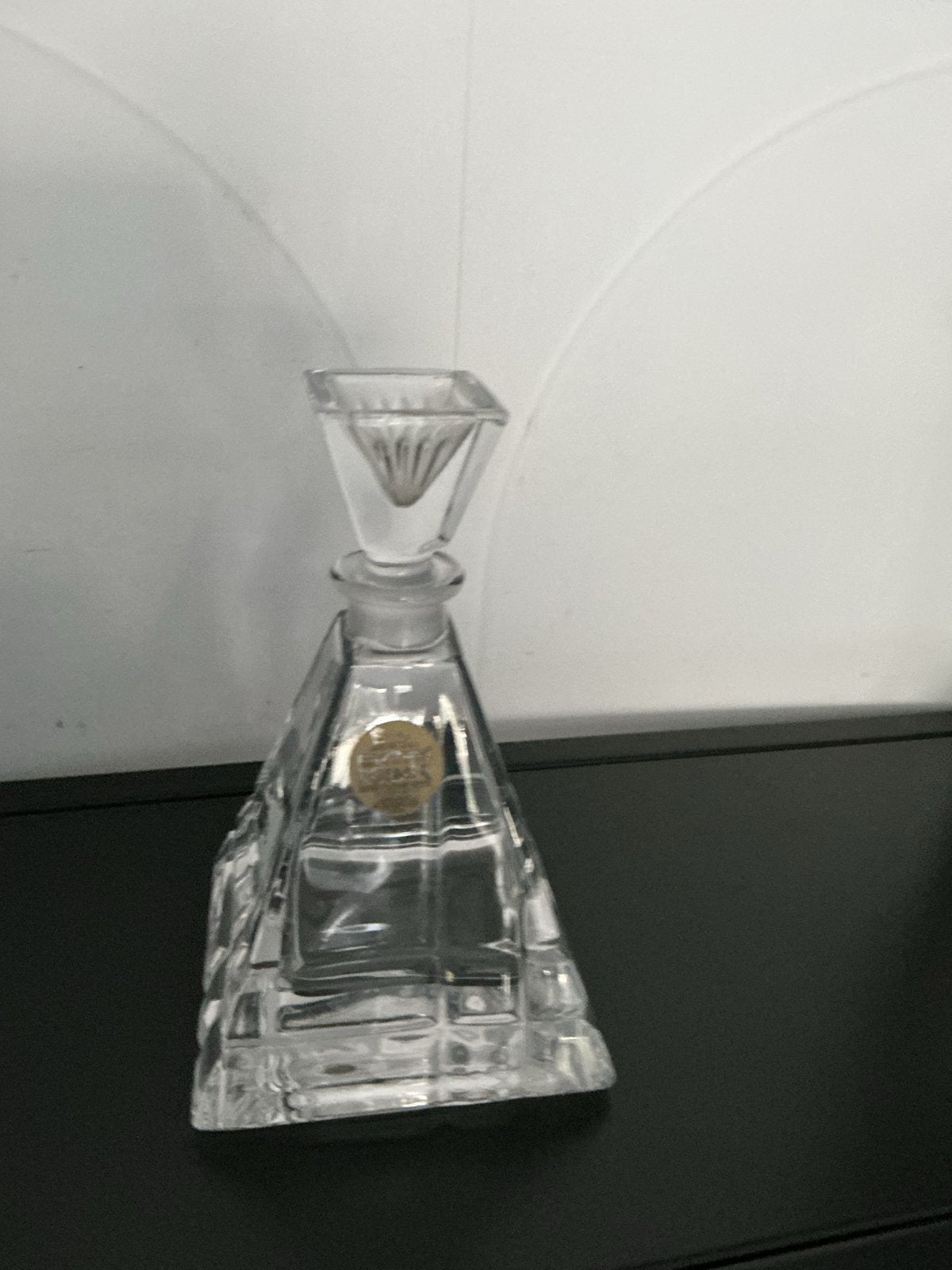 RCR Kristal Karaf - Piramide Design, Ophalen of Verzenden