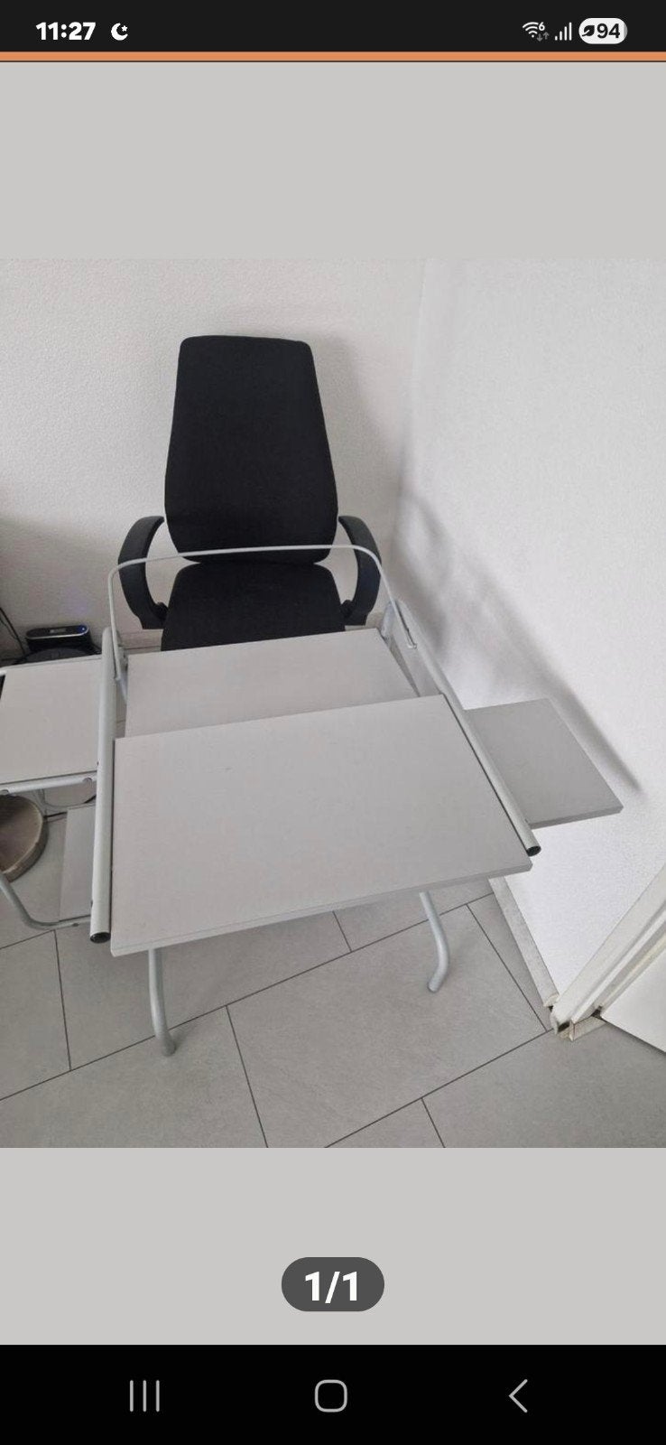 Computur tafel Nieuw, Metaal, In hoogte verstelbaar, Nieuw, Ophalen of Verzenden