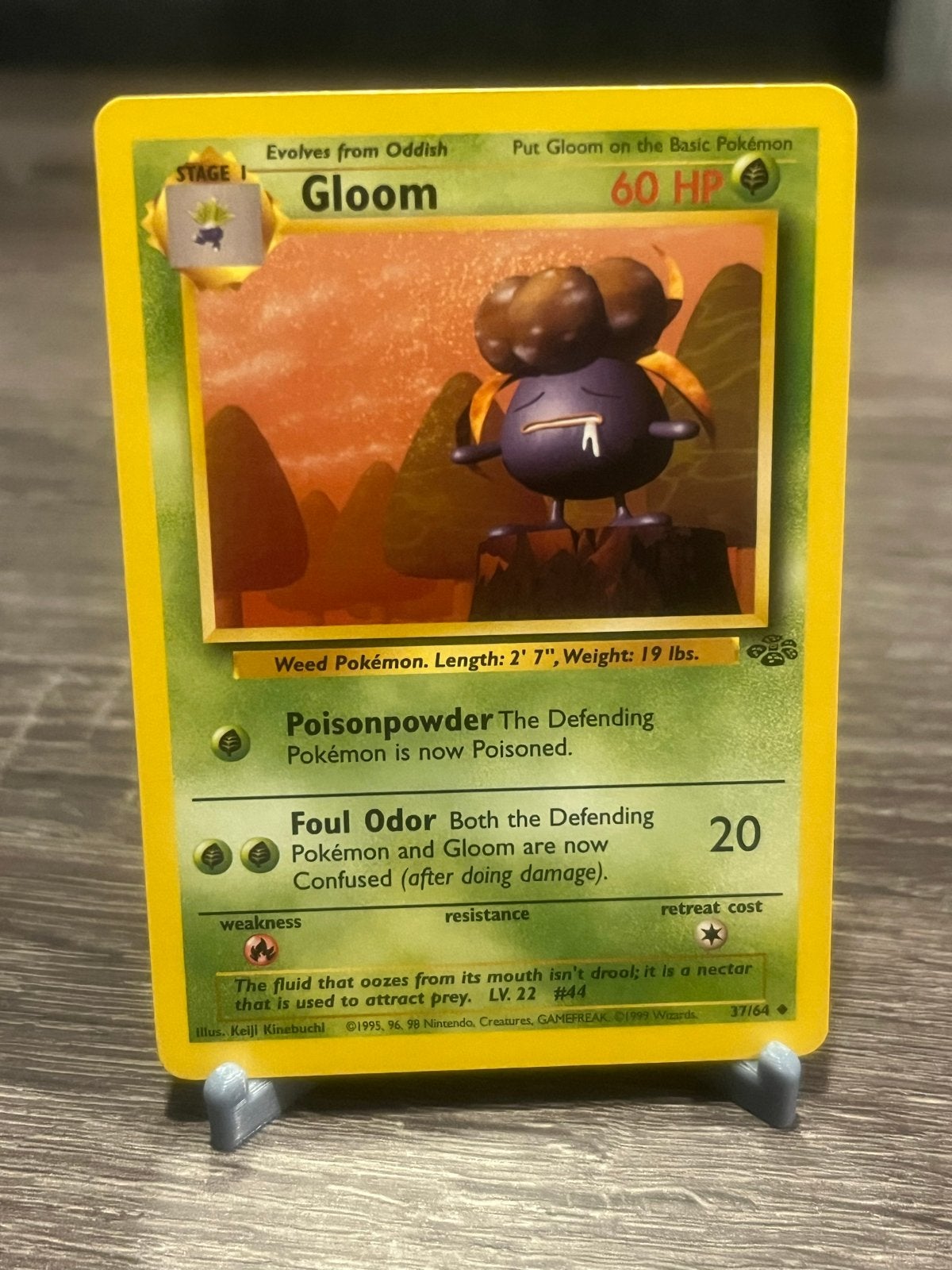 Gloom (37/64) - Jungle - EX, Ophalen of Verzenden, Zo goed als nieuw, Losse kaart