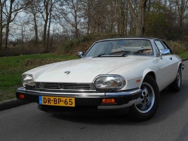 Jaguar XJS - C 5.3 Convertible  targa V12 AUT 1986 Wit, Auto's, Jaguar, Automaat, Wit, Particulier, Dealer onderhouden