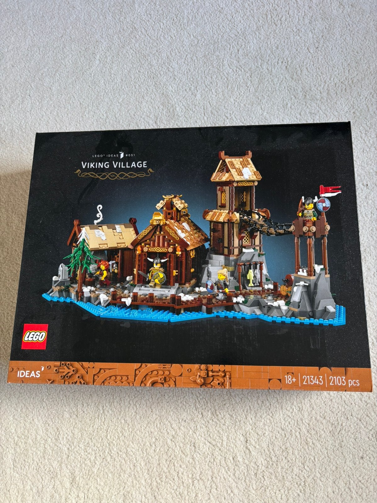 Lego 21343 Viking dorp Ideas NIEUW in doos, Ophalen of Verzenden, Nieuw