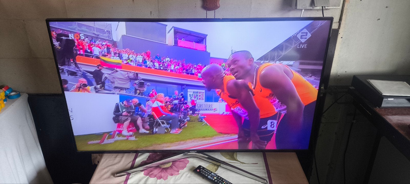 48 inch Samsung Smart LED tv, Ophalen, Gebruikt, 100 cm of meer, Samsung
