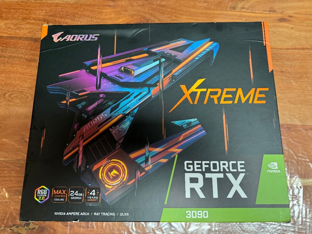 AORUS GeForce RTX 3090 XTREME 24G - 400W TDP Topmodel, Computers en Software, Gebruikt, GDDR6, PCI-Express 4, Ophalen of Verzenden