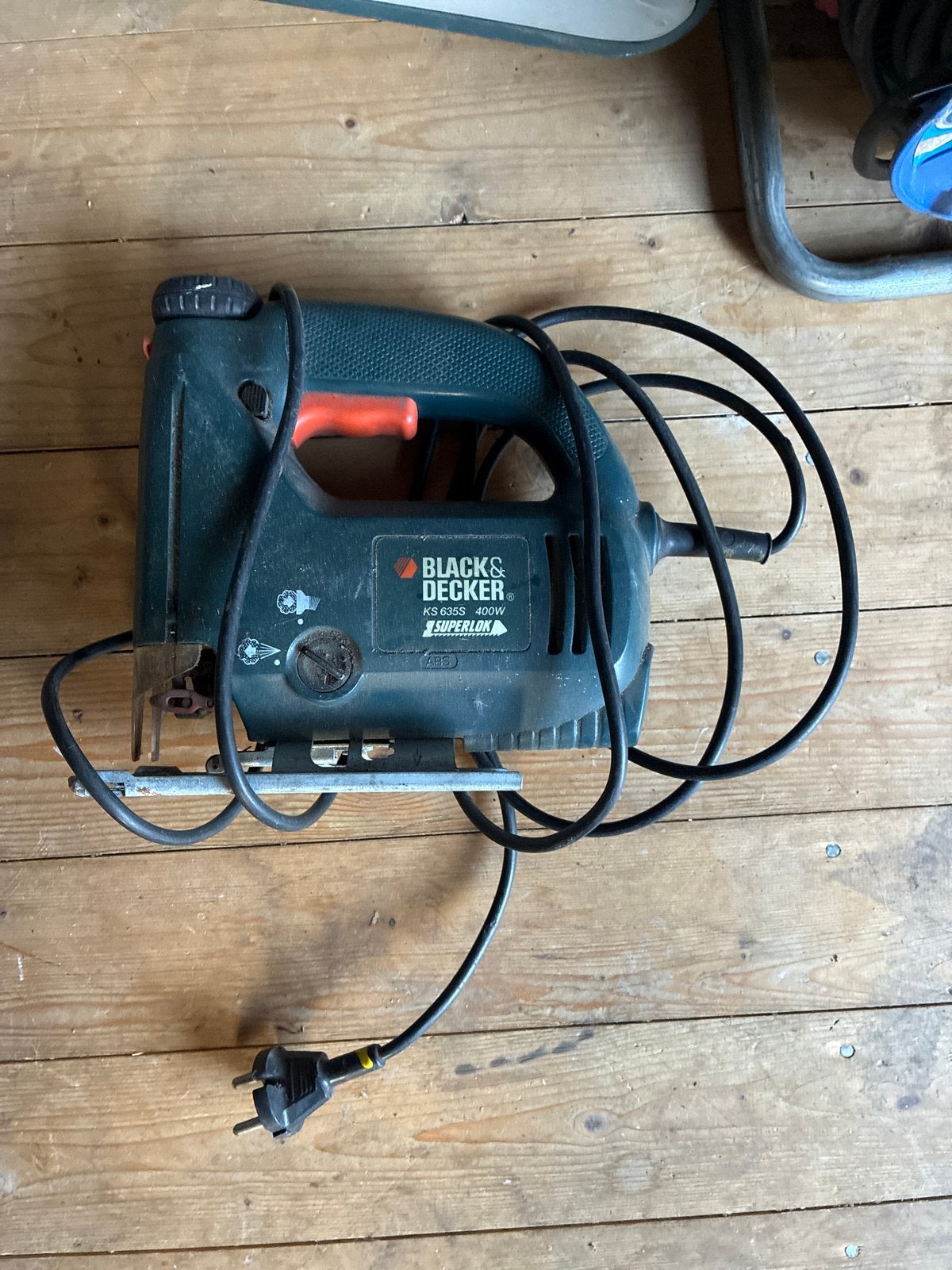 Black & Decker Decoupeerzaag KS635S en Mouse Schuurmachine K, Gebruikt, Decoupeerzaag, Ophalen of Verzenden, 30 tot 70 mm