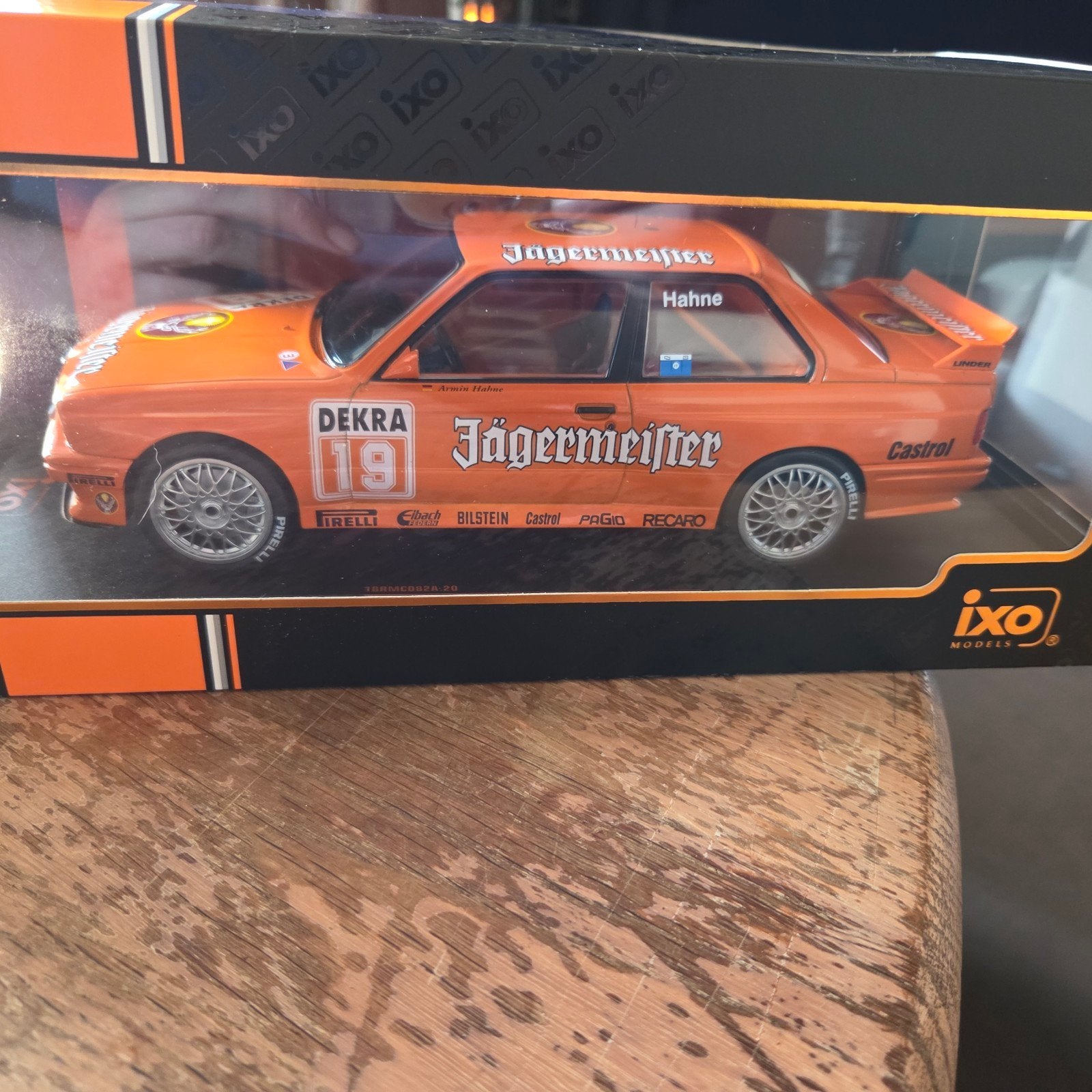 BMW E30 M3 #19 DTM 1992 (Nürburgring) - Ixo Models, Ophalen of Verzenden, Zo goed als nieuw, Auto