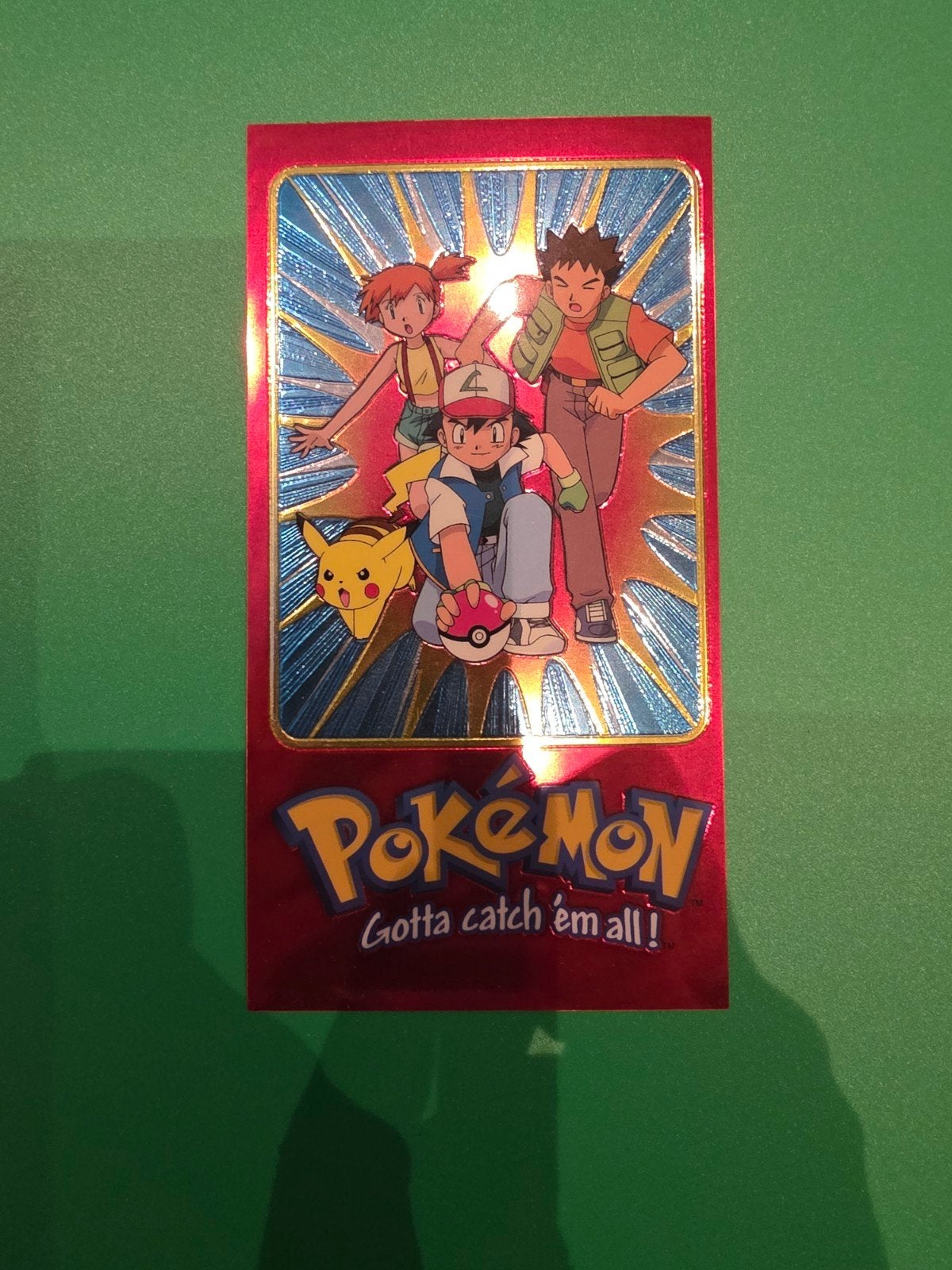 Pokémon Topps TV Animation Edition Series 2 - 2 of 5 Foil, Ophalen of Verzenden, Zo goed als nieuw, Losse kaart, Foil