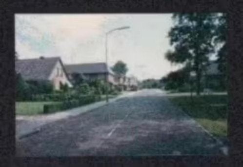 Foto Eext Straatbeeld Jaren 80., Verzamelen, 1980 tot heden, Foto, Ophalen of Verzenden, Zo goed als nieuw