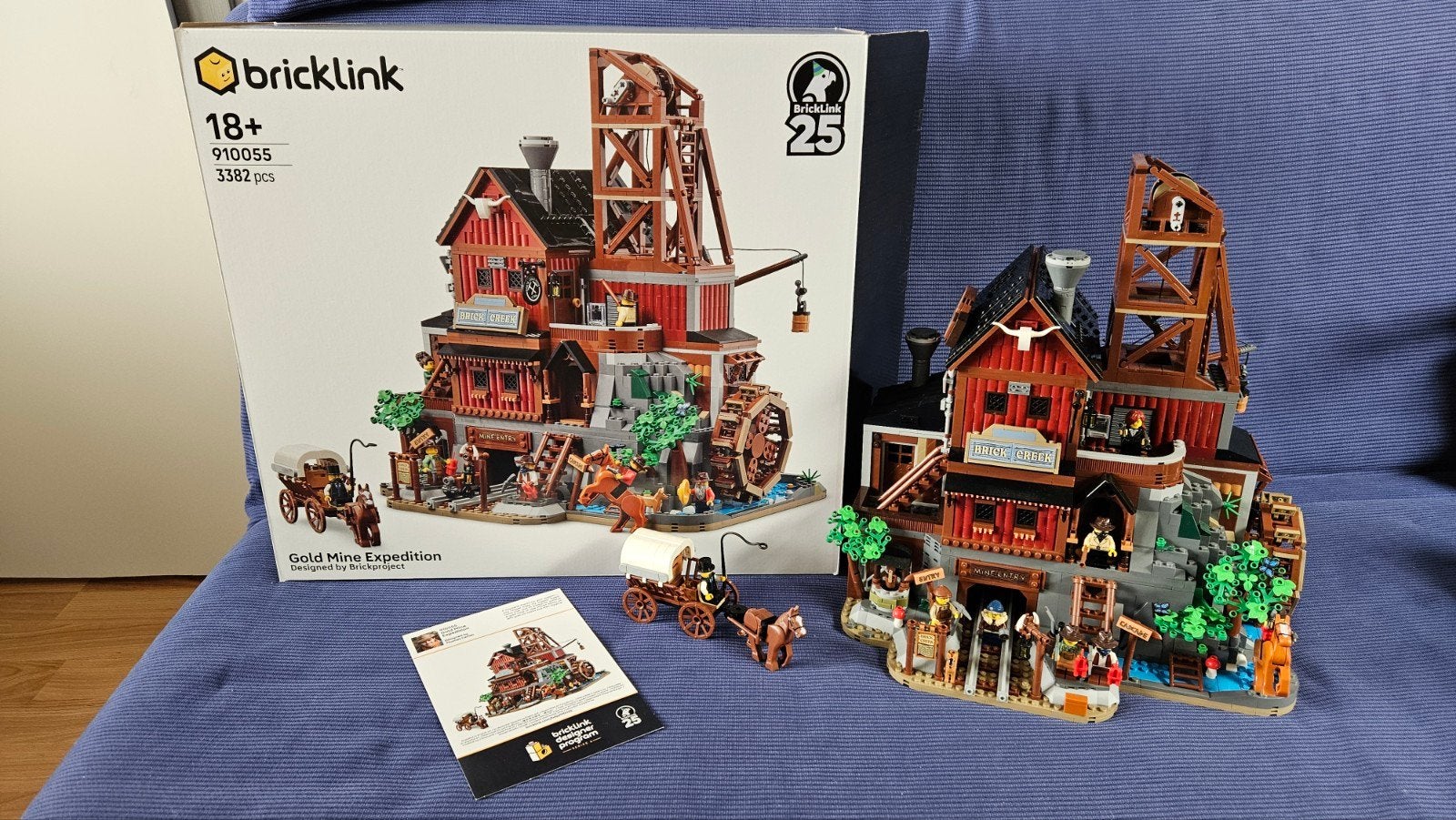 LEGO BrickLink Series 6 910055 Gold Mine Expedition ZGAN, Ophalen, Zo goed als nieuw
