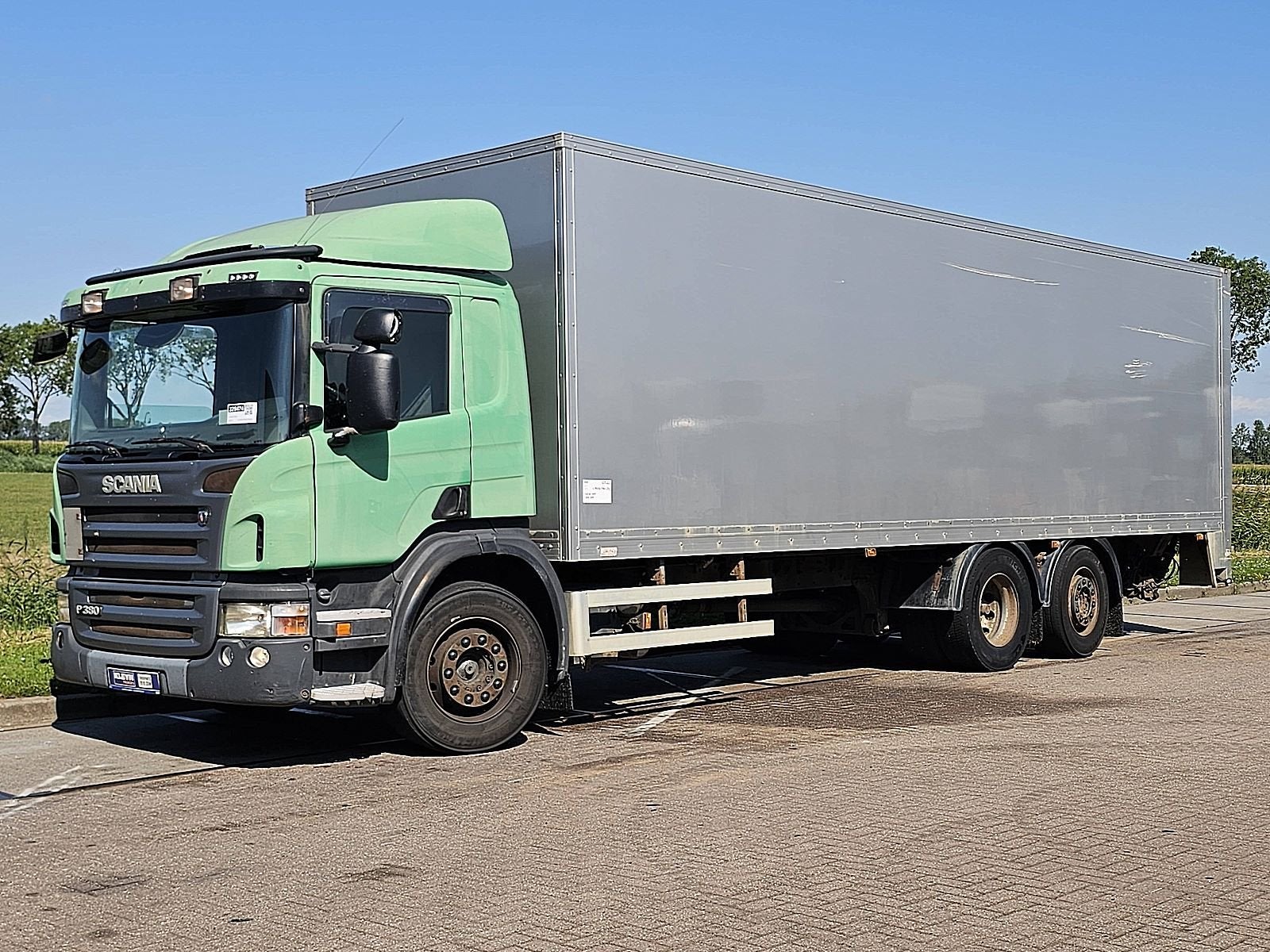 SCANIA P380 6x2*4 retarder lift, Automaat, Scania, Bedrijf, Diesel
