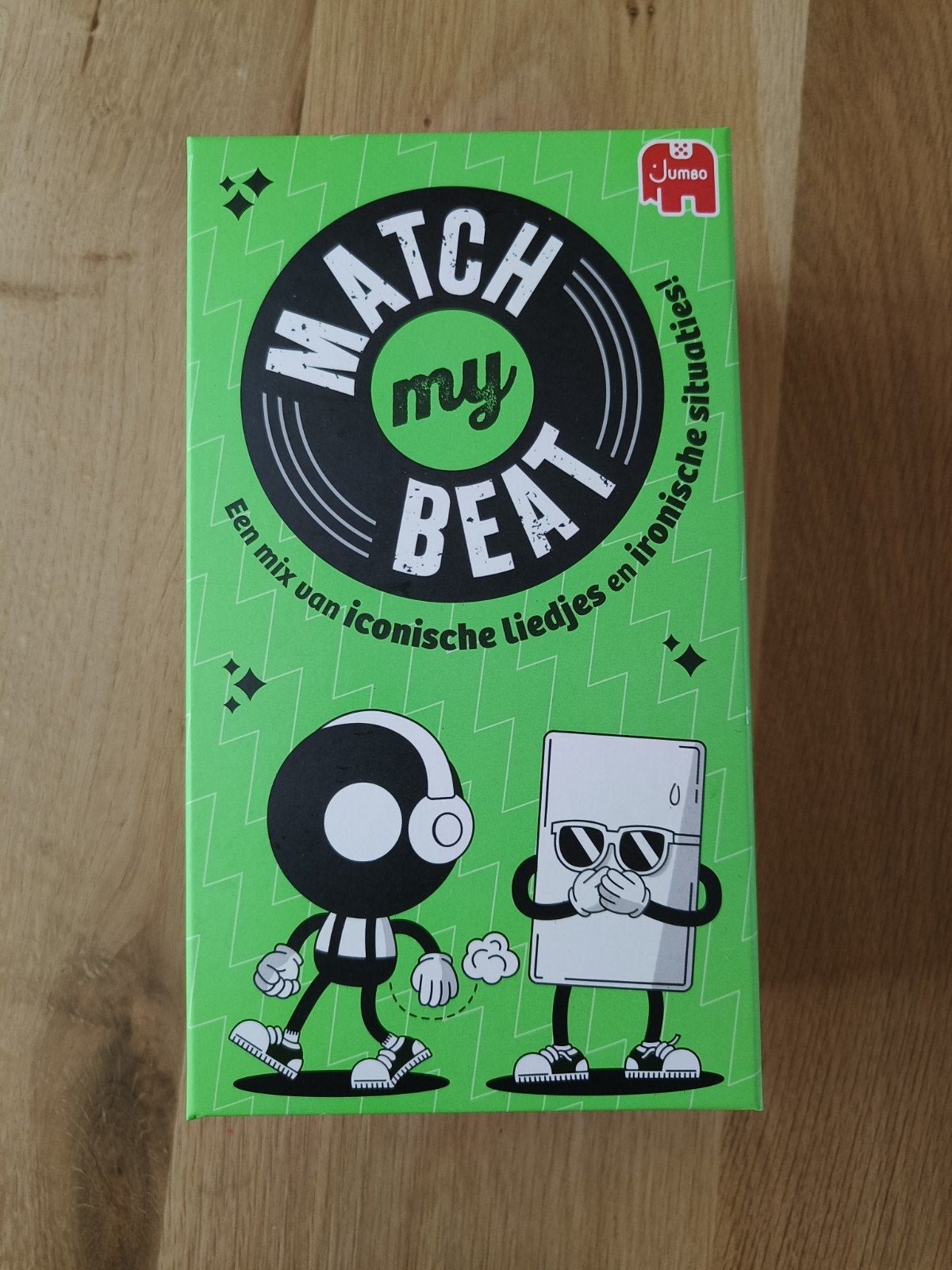 Match My Beat - Het hilarische muziekspel van Jumbo, Drie of vier spelers, Ophalen of Verzenden, Nieuw, Jumbo
