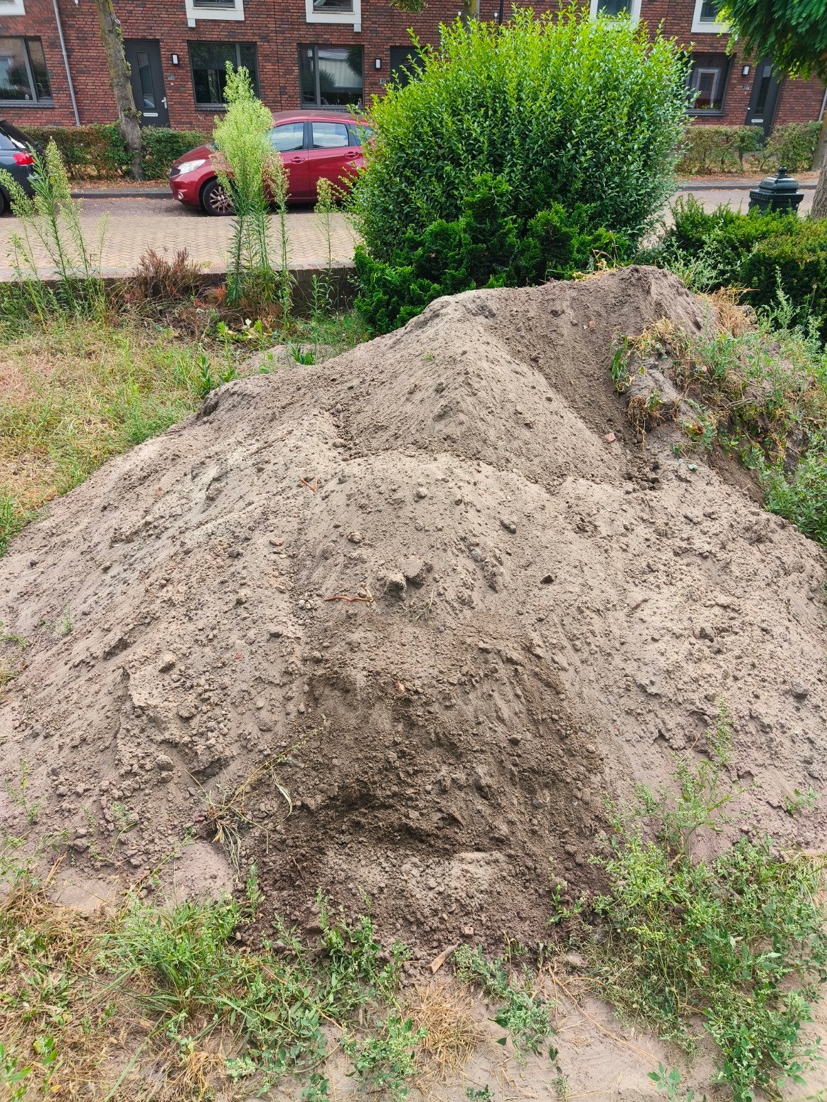 Gratis afhalen zwarte grond / zwart zand, Tuin en Terras, Zand, Ophalen, Overige typen