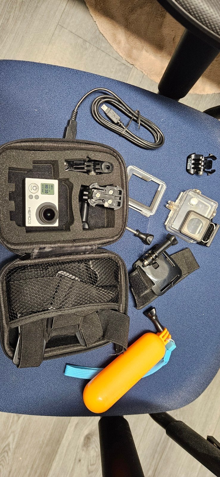 GoPro Hero3 met accessoires, Audio, Tv en Foto, Actiecamera's, Ophalen of Verzenden, Gebruikt, GoPro
