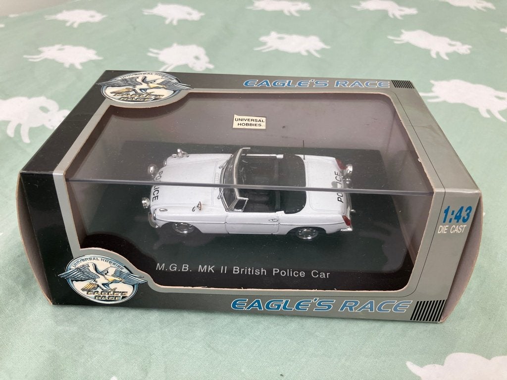 Eagle's Race MGB MKII British Police Car 1967, Ophalen of Verzenden, Zo goed als nieuw, Auto, Overige merken