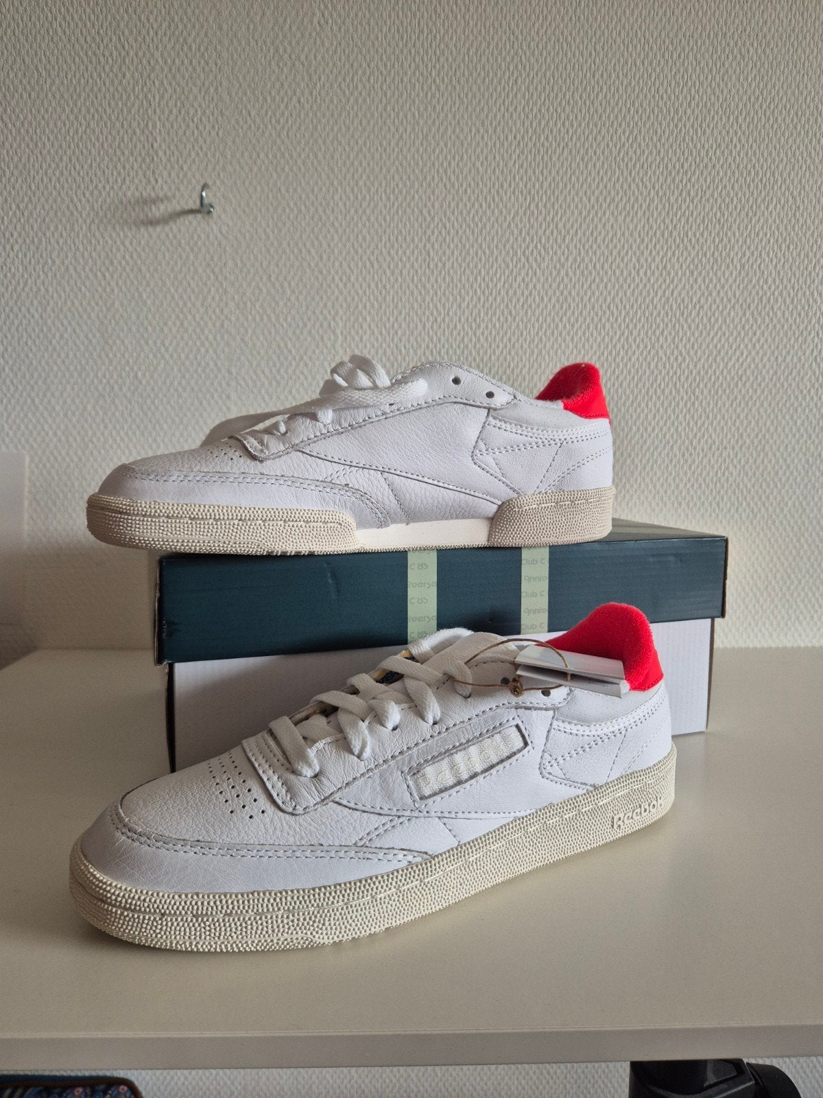 Reebok Club C 85 Vintage 40th Anniversary Sneakers, Wit, Nieuw, Ophalen of Verzenden, Sneakers of Gympen