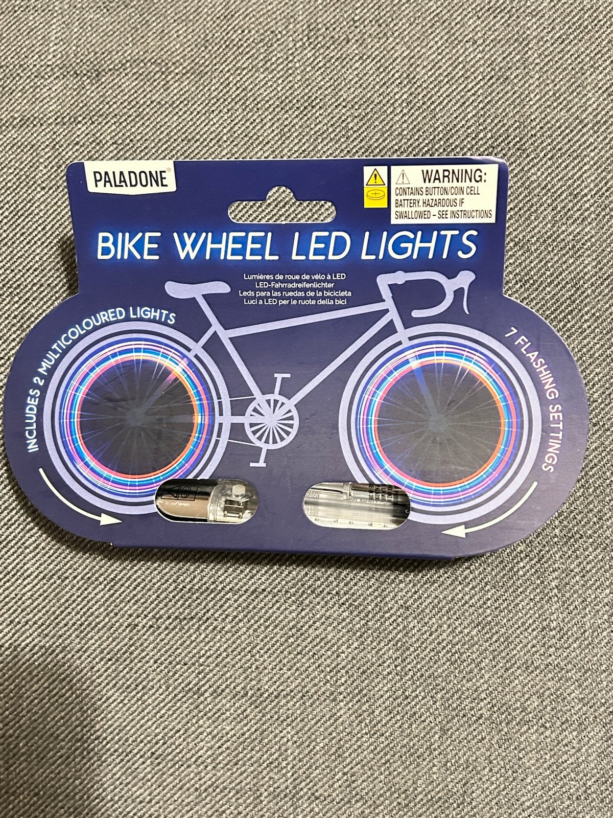 Paladone Fietswiel LED Verlichting - Multicolor, Ophalen, Nieuw, Batterij, Verlichtingsset