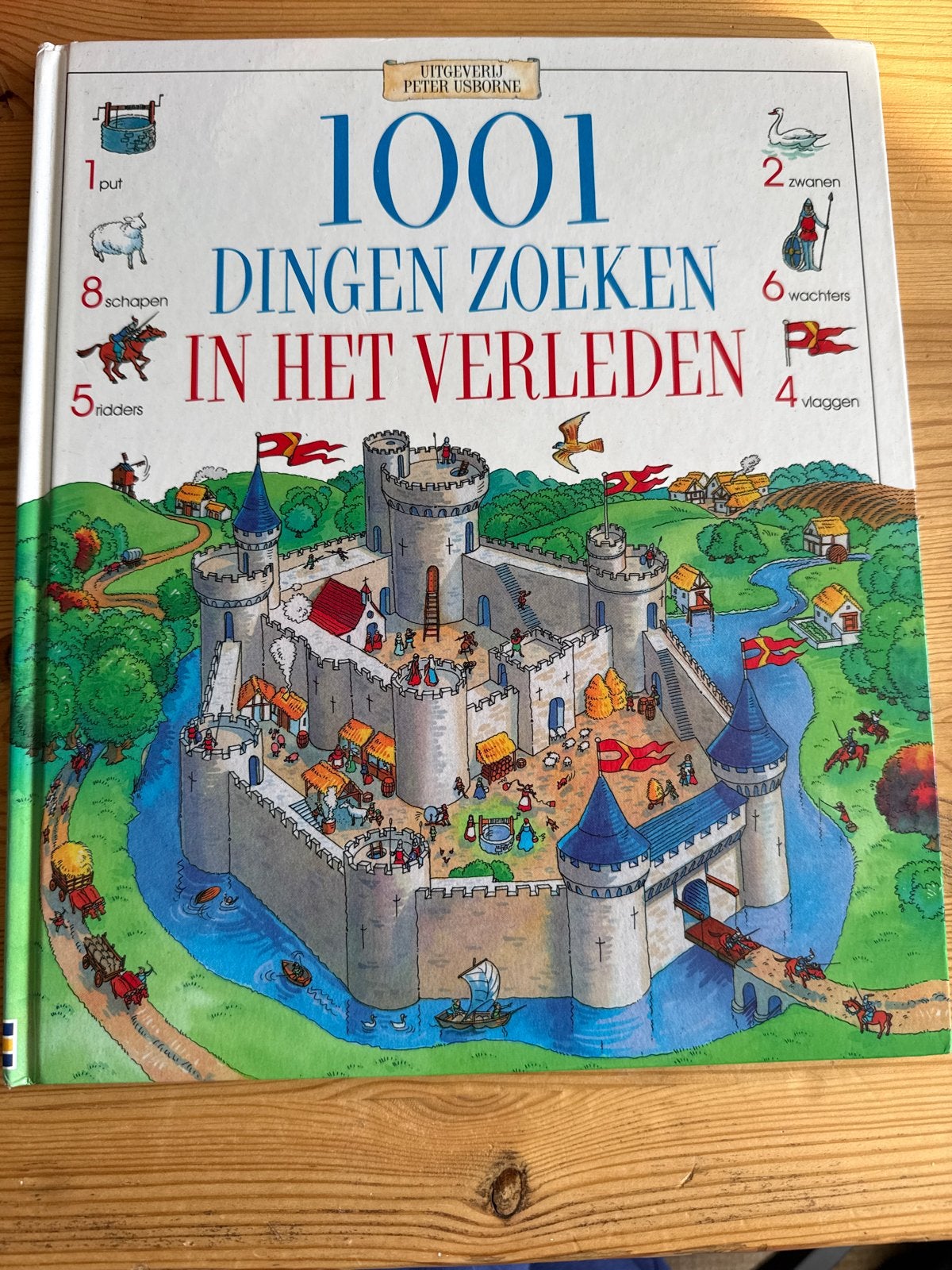 1001 Dingen Zoeken in het Verleden - Peter Usborne, Verzenden, Zo goed als nieuw, Non-fictie