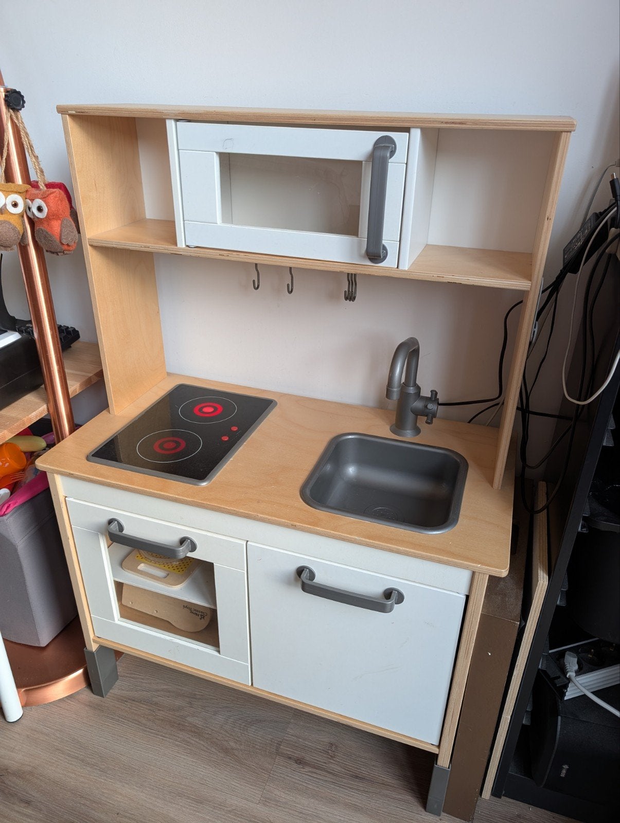Ikea speelgoed keuken met speelgoed, Ophalen, Zo goed als nieuw, Overige materialen, Speelkeuken