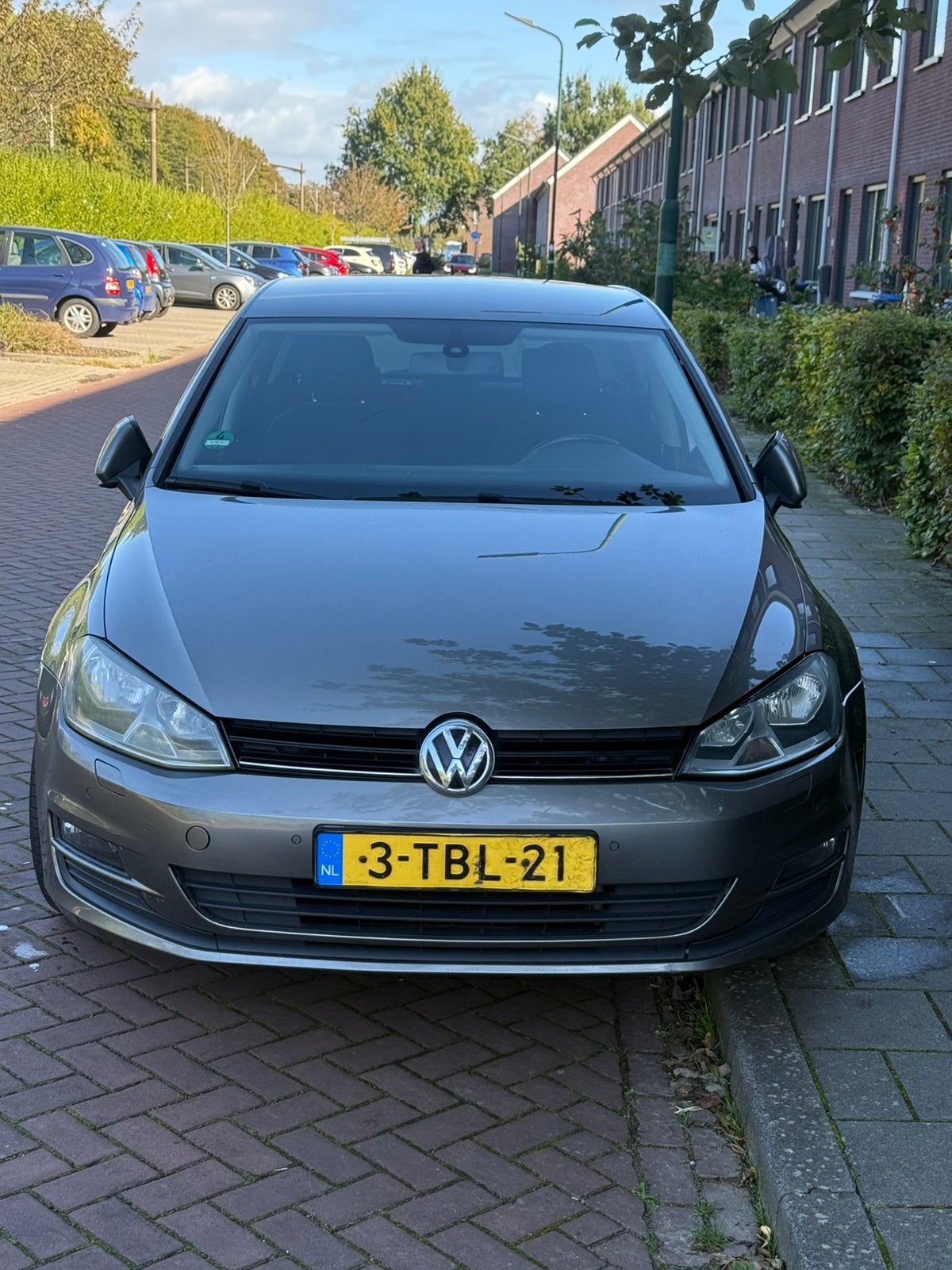 Volkswagen Golf 1.6 TDI 81KW 5D Blue Motion 2014 Grijs, Auto's, Voorwielaandrijving, 4 cilinders, Origineel Nederlands, Stationwagon