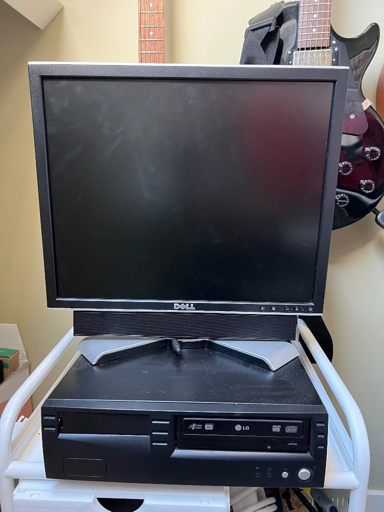 Pentium II MMX PC met Monitor, Computers en Software, Ophalen