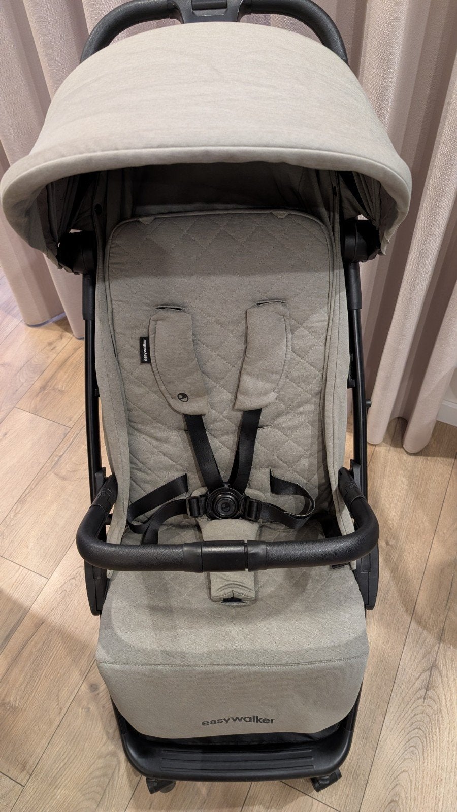 Easywalker Jacky buggy - Lichtgewicht en compact, Ophalen, Zo goed als nieuw, Overige merken, Verstelbare rugleuning