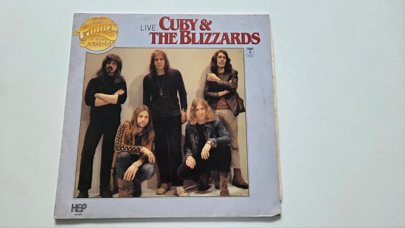 Cuby & The Blizzards - Live LP 1981 Blues vinyl album, LP, Gebruikt, Verzenden, Originele persing