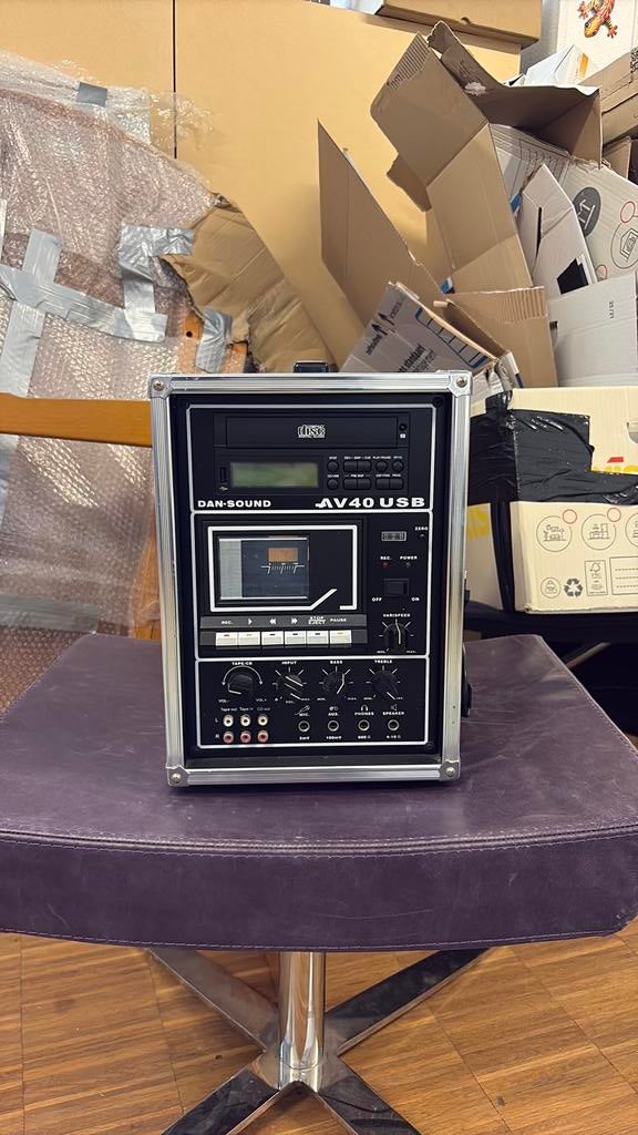 DAN-Sound AV40 USB - Cassettespeler + CD en USB, Ophalen of Verzenden, Overige merken
