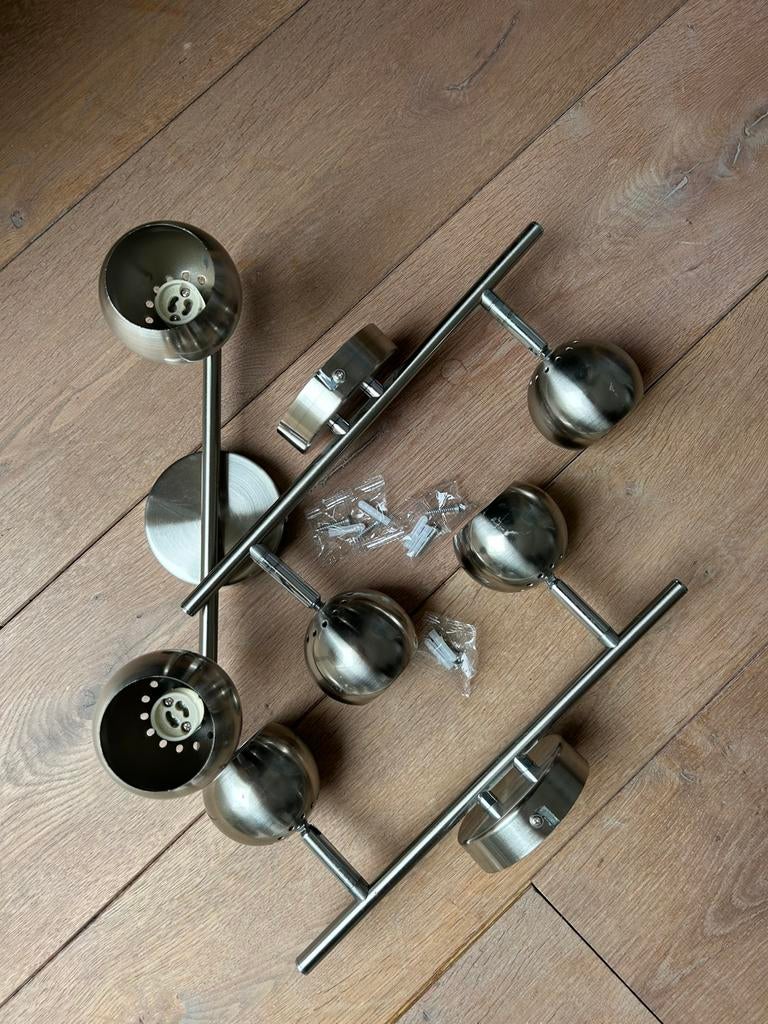 Plafondspots, Ophalen of Verzenden, Gebruikt, Metaal of Aluminium