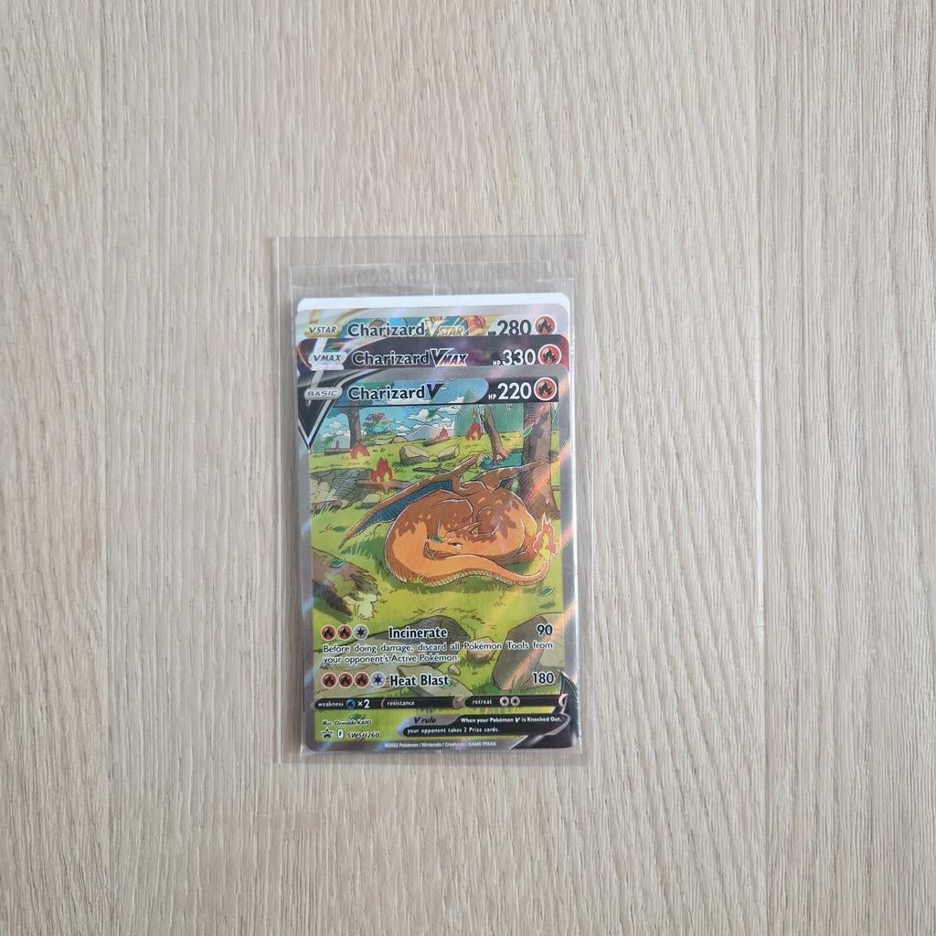 Pokemon SWSH 260 Sealed UPC Charizard V Vmax Vstar Promo, Ophalen of Verzenden, Nieuw, Overige typen, Foil