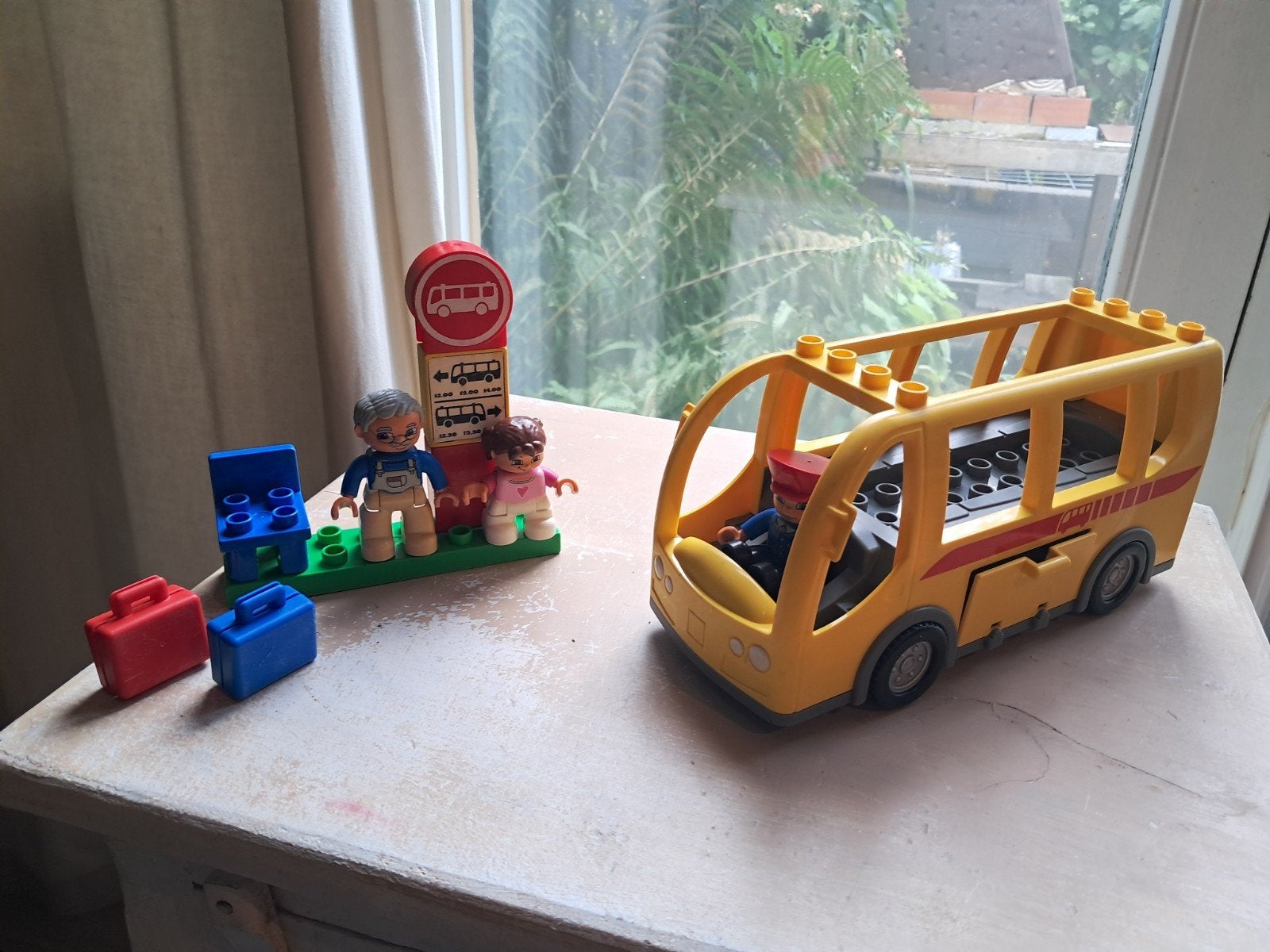 Duplo bus set, Ophalen, Gebruikt, Compleet, Duplo