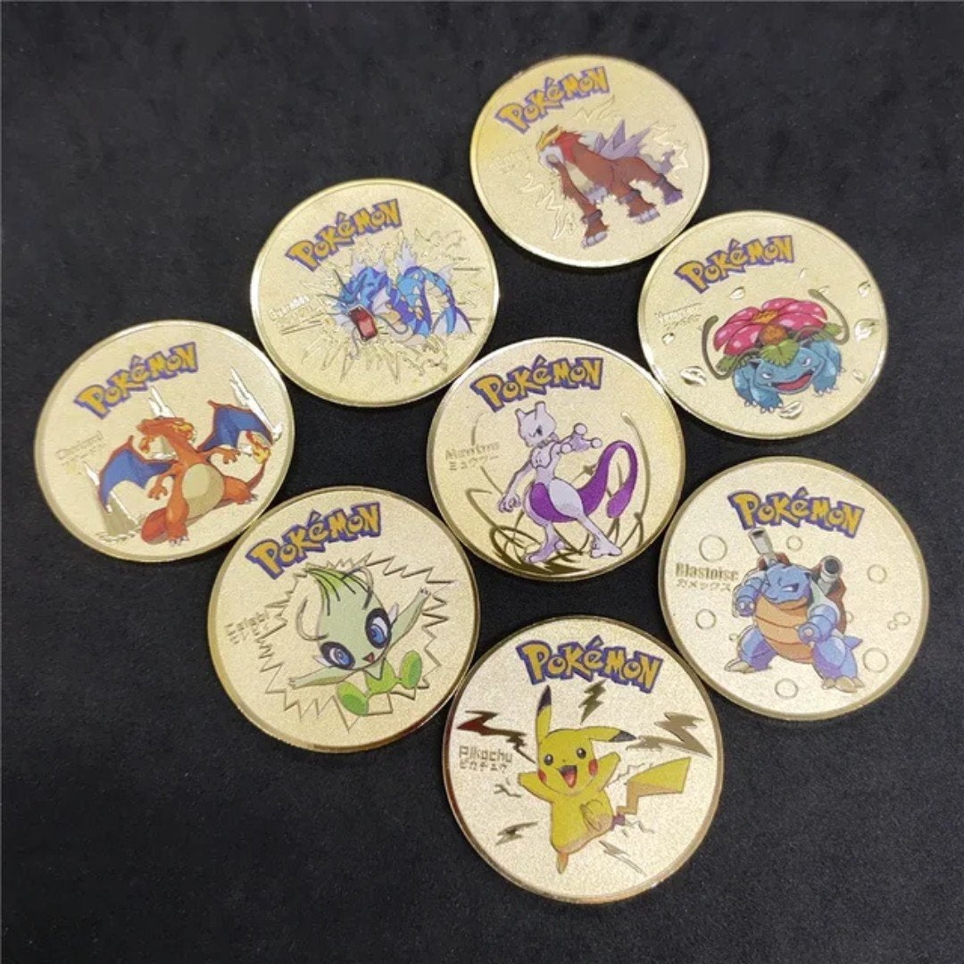 NIEUW! 8 Pokémon Munten, Ophalen of Verzenden, Nieuw, Overige typen