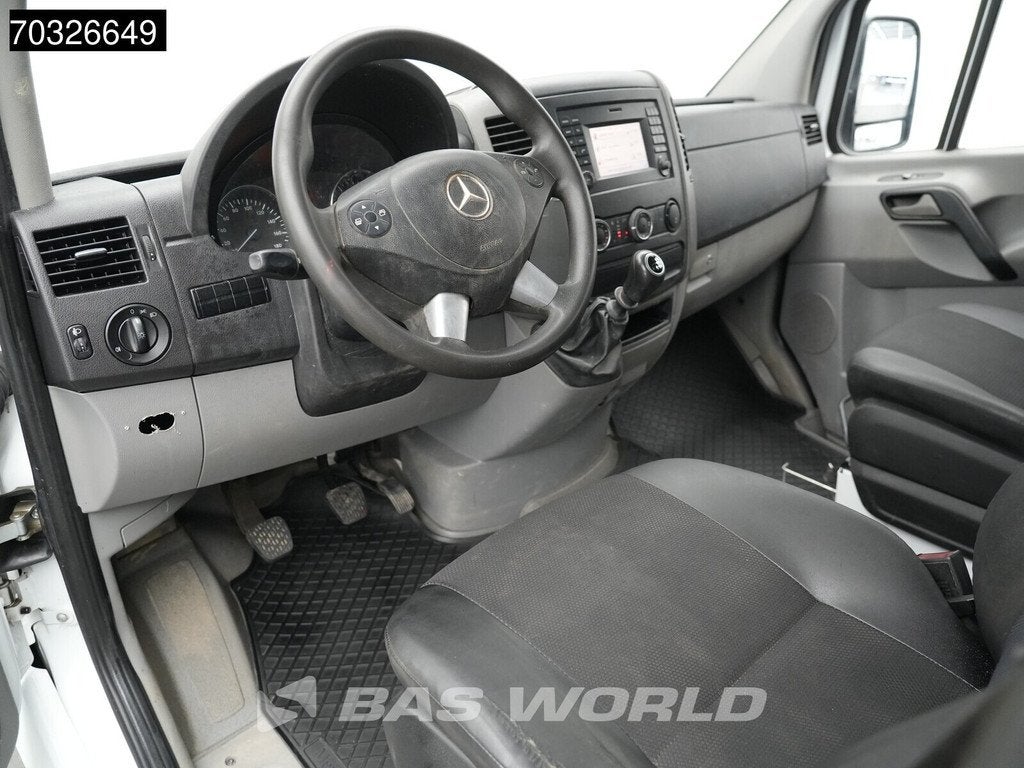 Mercedes Sprinter 314 CDI Dubbel Cabine Open Laadbak 3,5t Tr, Auto's, Stof, Gebruikt, Euro 6, Wit