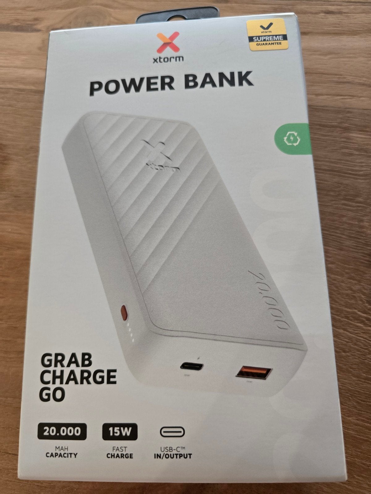 NIEUW Xtorm Powerbank 20.000 mAh - Grab Charge Go, Telecommunicatie, Ophalen of Verzenden, Nieuw