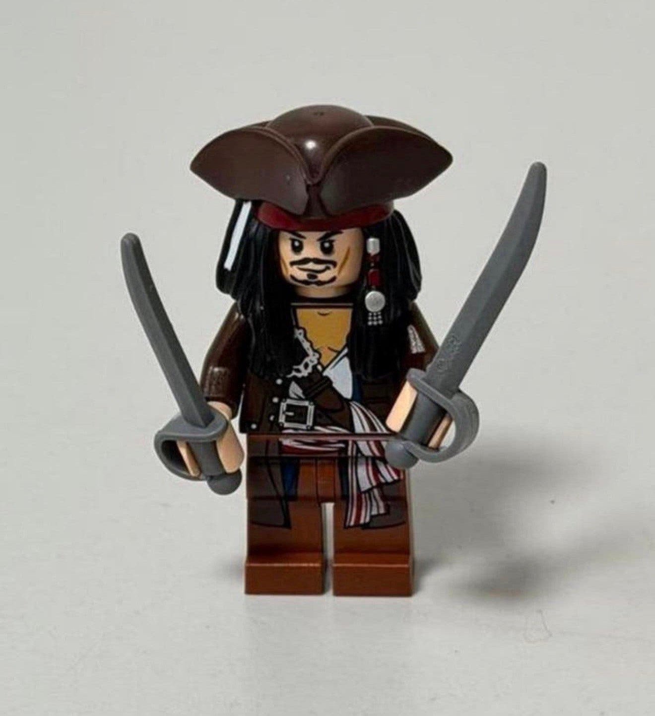 LEGO Pirates of the Caribbean Captain Jack Sparrow poc011, P, Lego, P, P