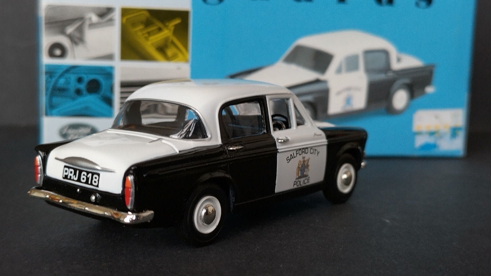 Hillman Minx Salford Police 1:43 Vanguards Pol, Hobby en Vrije tijd, Modelauto's | 1:43, Auto, ., Nieuw, Uk