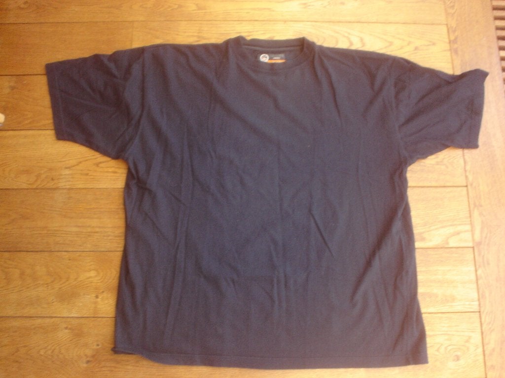 zwart shirt, maat xxl, Collumn Europe, Kleding | Heren, Verzenden, Zwart, Overige maten, Zo goed als nieuw