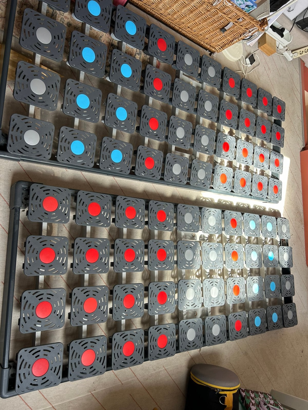 2 schotel bedbodems in goede staat, Ophalen, Gebruikt, Eenpersoons, 80 cm