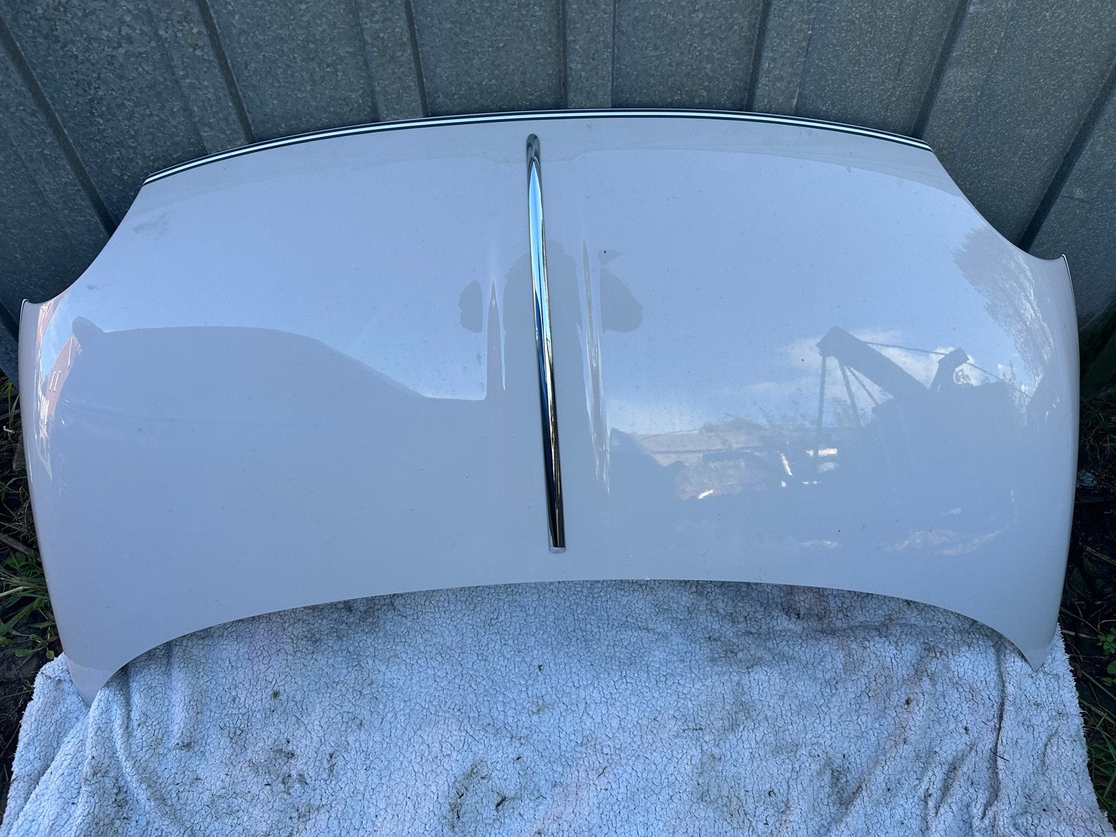 Motorkap Fiat 500 - Wit, Gebruikt, Voor, Ophalen of Verzenden, Fiat