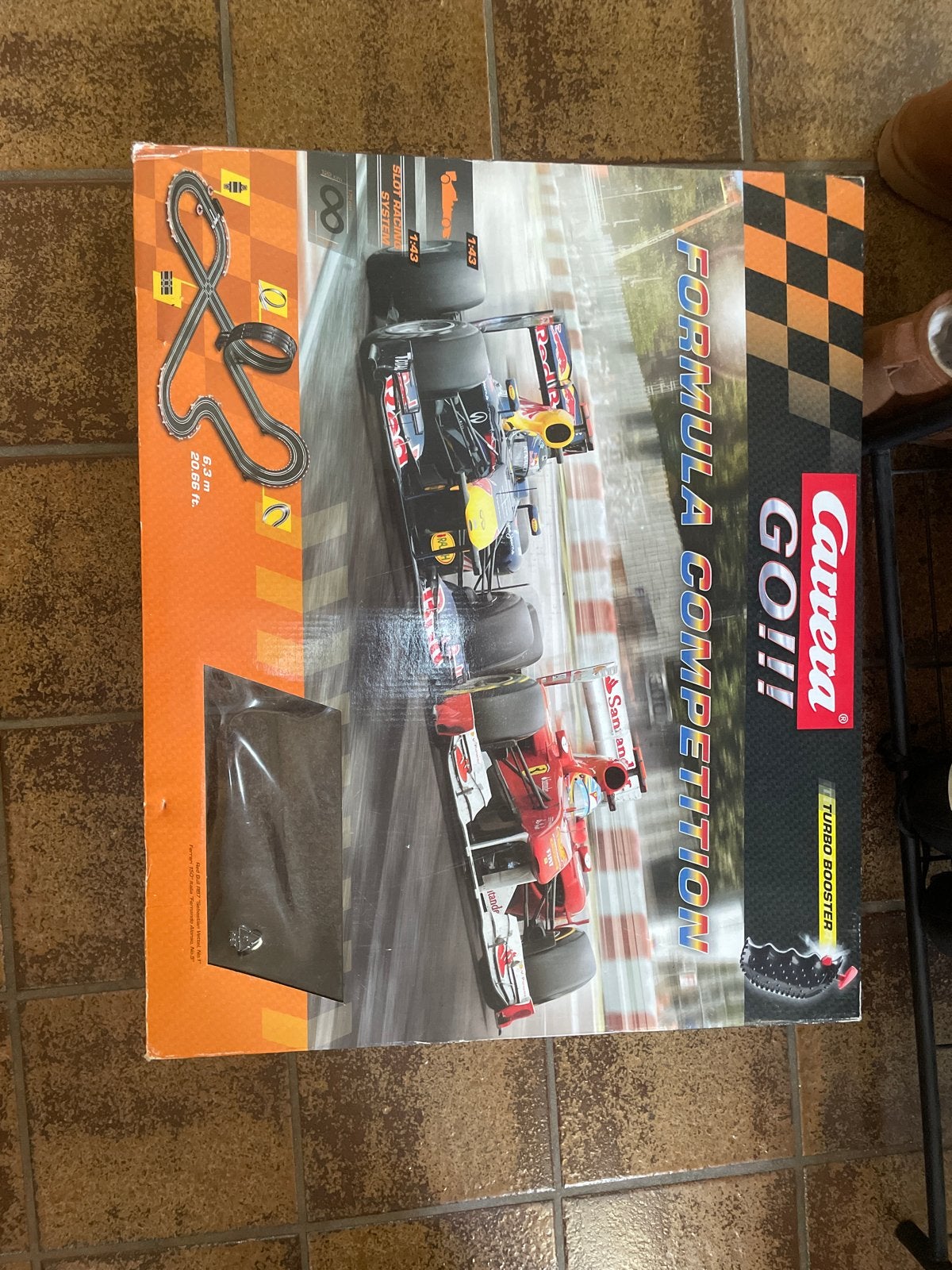 Carrera GO!!! Formula Competition Racebaan met looping, Racebaan, Carrera, Ophalen of Verzenden, Zo goed als nieuw