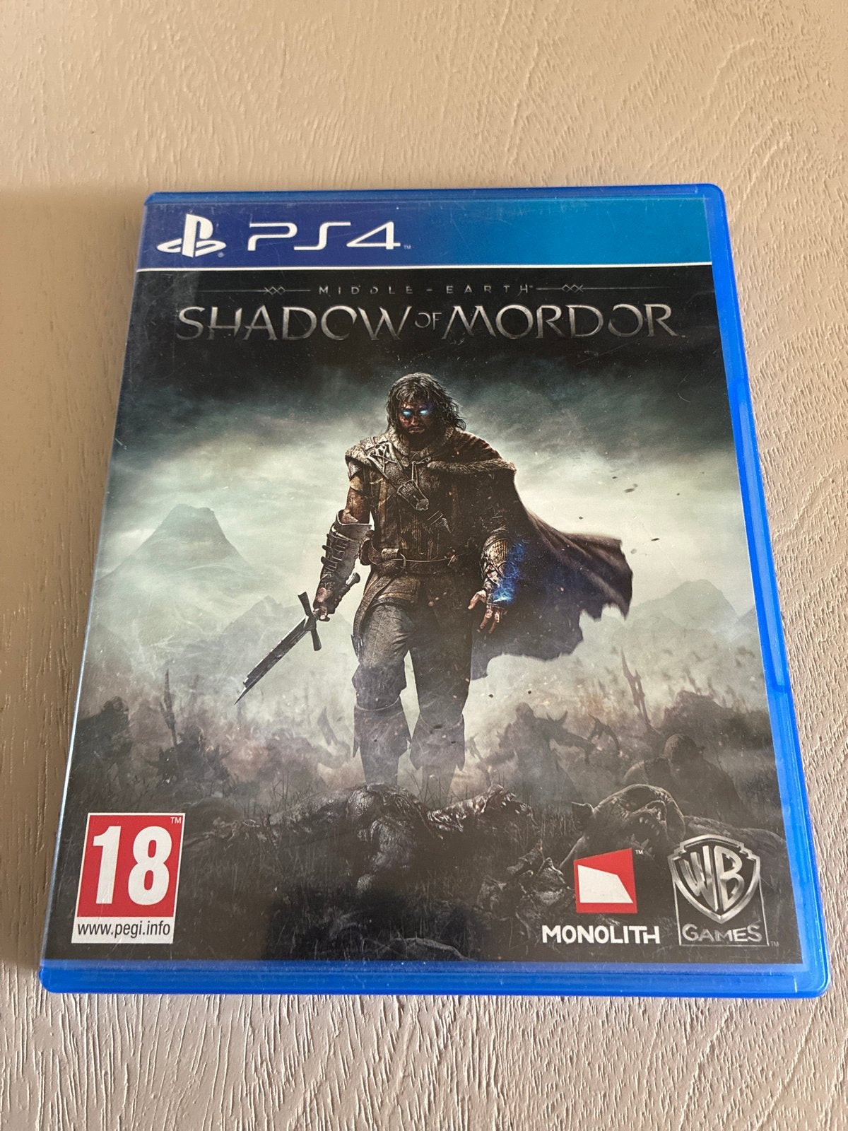 Middle-Earth: Shadow of Mordor PS4 - Actie RPG, Avontuur en Actie, Gebruikt, Vanaf 18 jaar, 1 speler