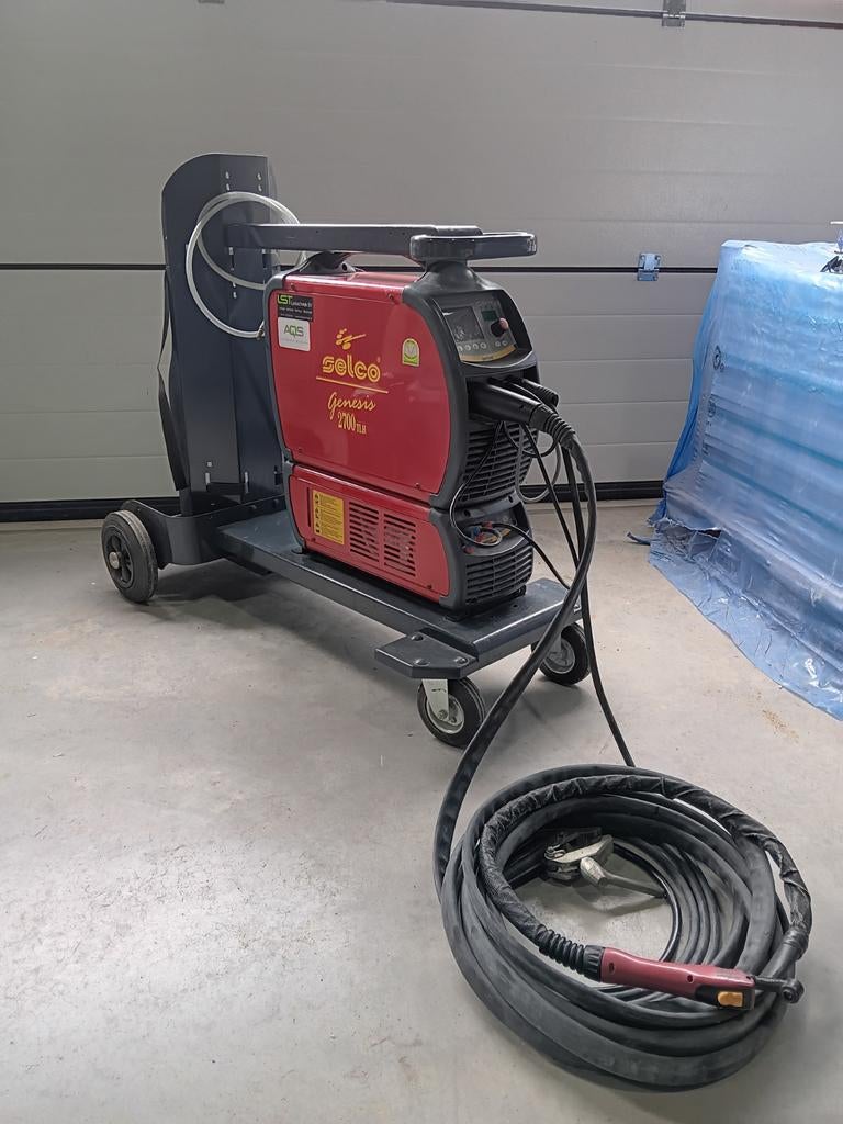 Selco genesis 2700 tlh robo tig lasapparaat, Ophalen, Zo goed als nieuw, 250 ampère of meer, Tig