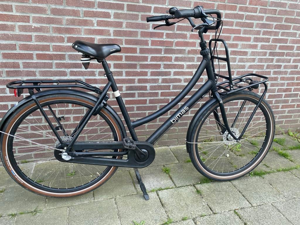 Praktisch nieuwe damesfiets Frame:57cm(lengte 1,75+), 28inch, Ophalen, Gebruikt, Versnellingen, 56 cm of meer