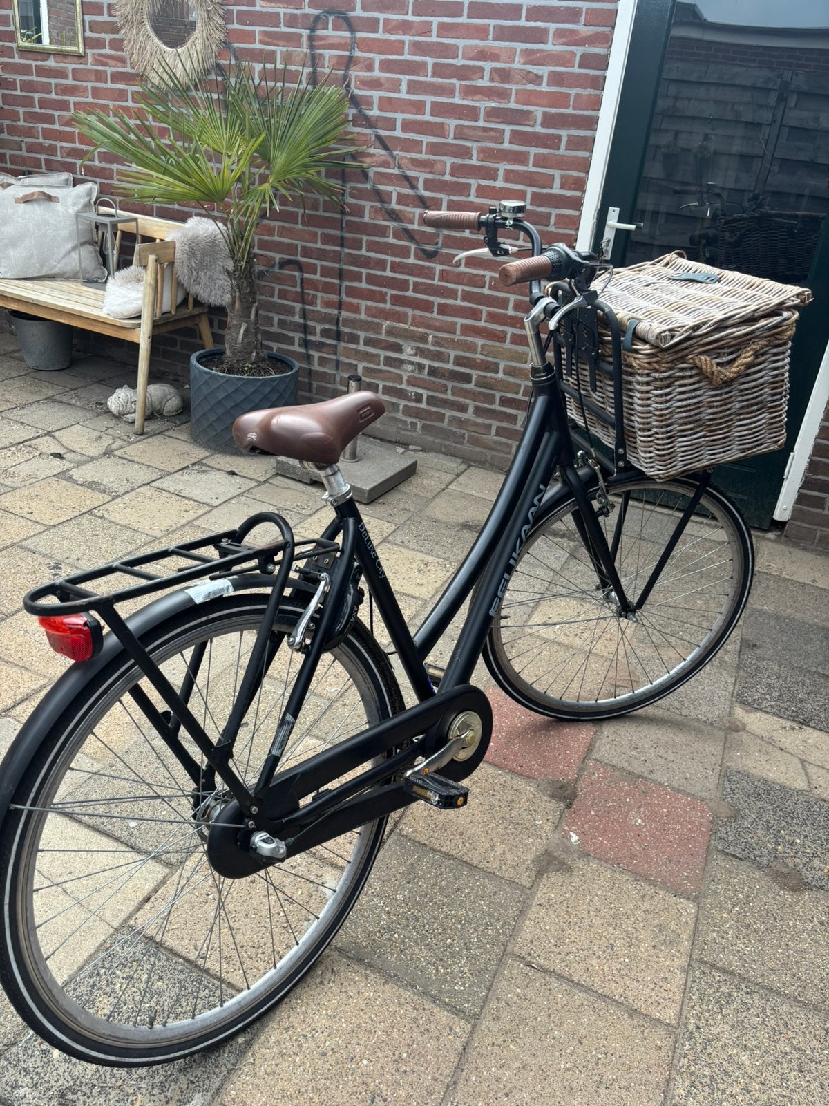 Pelikaan Deluxe City Damesfiets, Ophalen, Gebruikt, Velgrem, Versnellingen